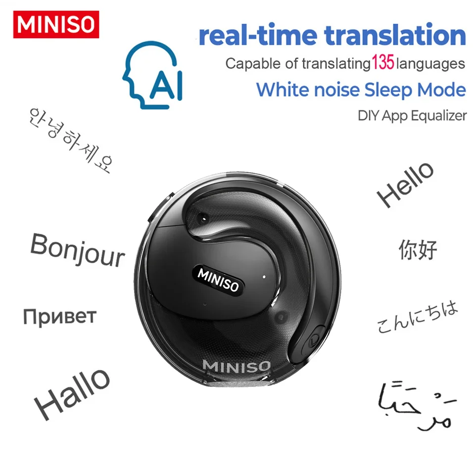 MINISO X15 pro Bluetooth 5.4 イヤホン Erazer X15 スポーツ
