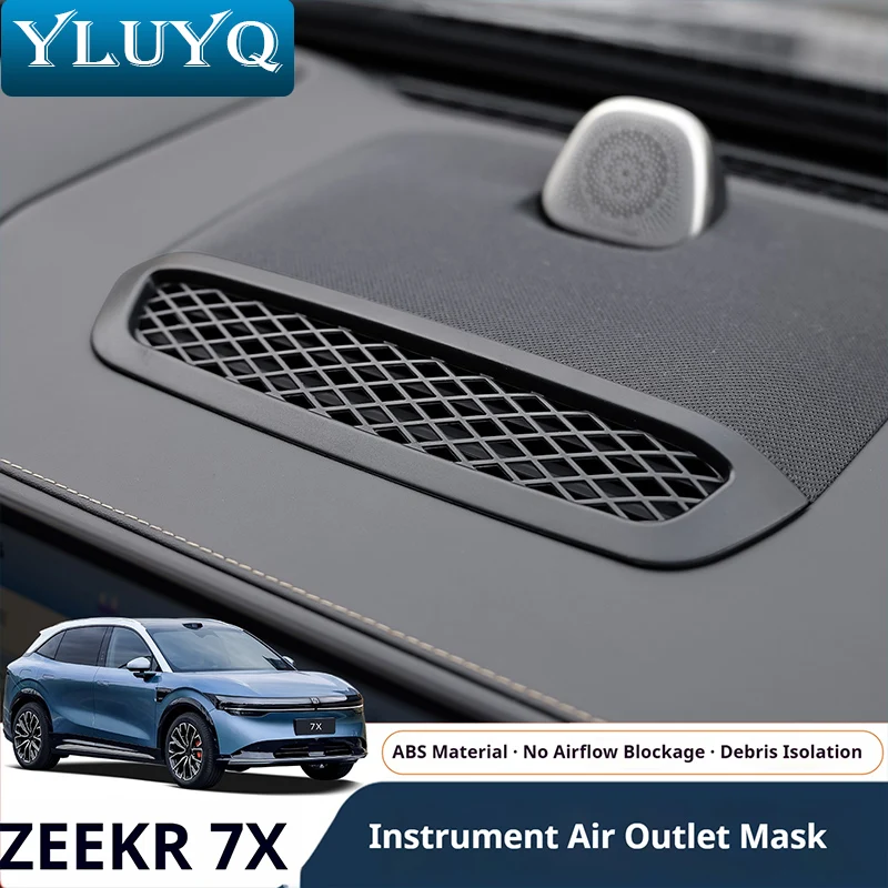 

ZEEKR 7X instrument panel air outlet protective cover decoration central control air conditioning dust cover accessories