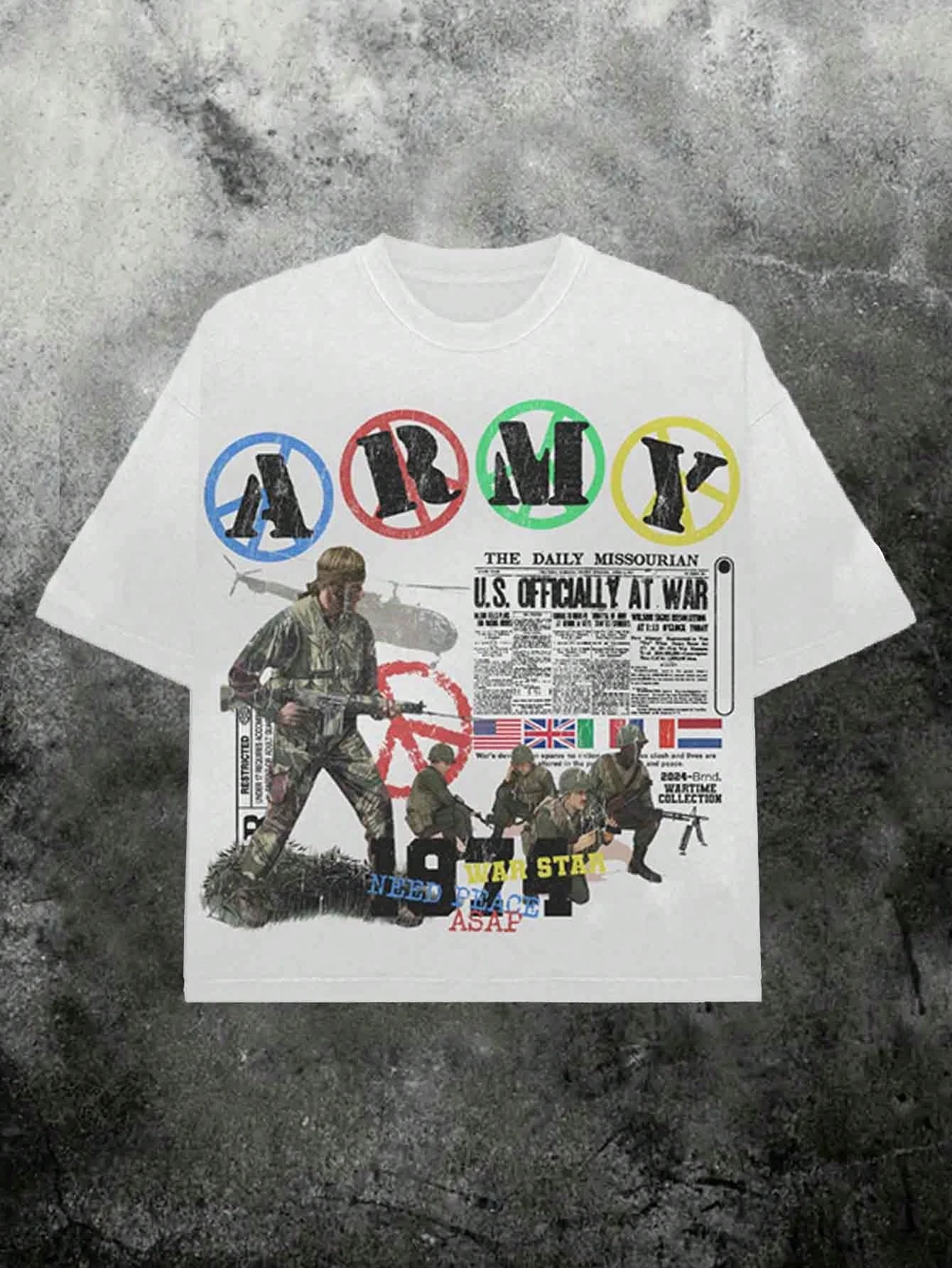 Men's Casual Soft 100% Cotton Crew Neck Short-Sleeve T-Shirt Pure Cotton Spring/Summer Casual Loose Streetwear Shirt