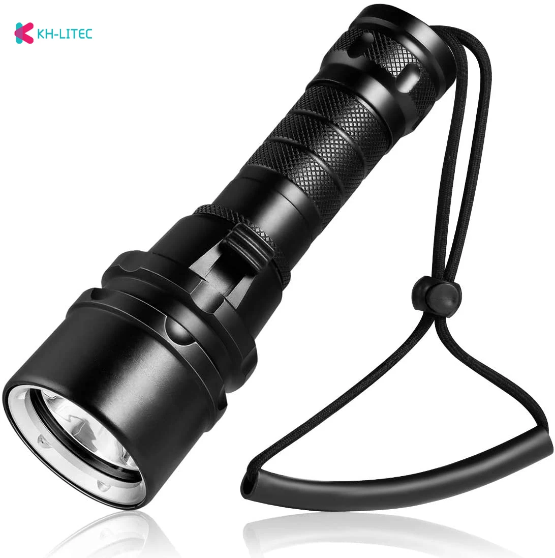 

New Diving flashlight 2000LM XML-L2 Waterproof underwater scuba Dive Diving Flashlight Torch light lamp for diving light