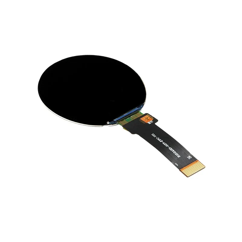 وحدة عرض IPS TFT مستديرة مقاس 1.46 بوصة مع مقبض، دقة 360 × 360، واجهة QSPI، برنامج تشغيل ST77916، عرض كامل