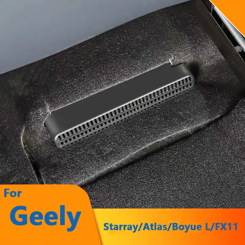 For Geely Starray 2023 2024 Car Rear Air Conditioning Vents Protection Cover Anti-blocking Insect Netting for Atlas FX11 Boyue L