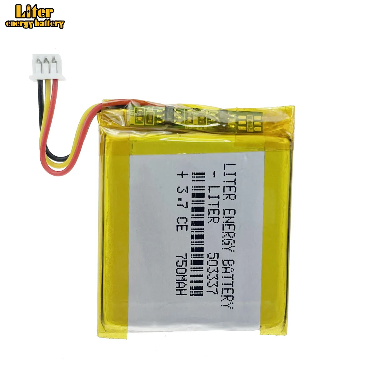 Baby Monitor 3.7V 750mAh 503337 Polymer Lithium  Battery For Mp3 Mp4 Smart Watch Speaker Angeleye Ae210 Video EU053337P