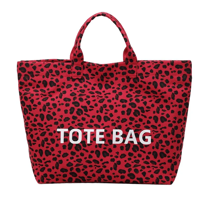 

Leopard Print Large Capacity Tote Bag, Multi-Functional Handbag for Commute Shopping Travel