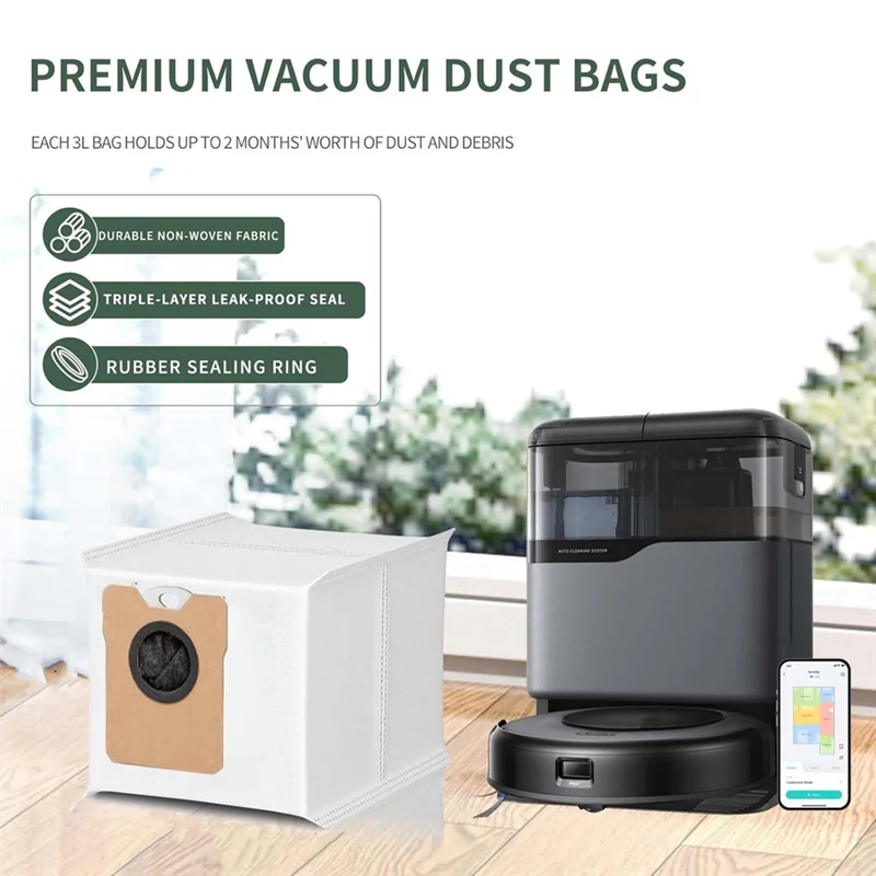 

B58B-для Eufy Omni C10 C20 Сменные мешки для пыли для пылесоса робота-пылесоса