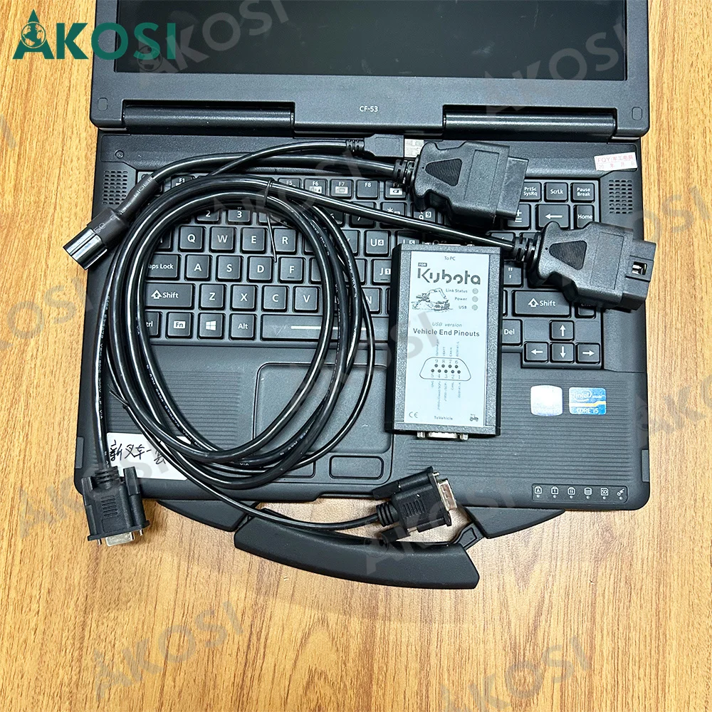 Agricultural Machinery Diagnostic Tool and 4 PIN diagnostic Cable For KUBOTA Diagmaster DIAGNOSTIC KIT Diagnostic tool