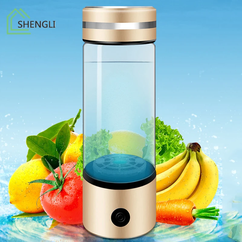 

﻿ Hydrogen Water Bottle Membrane separation hydrogen rich water cup hydrogen generator Water Filter Hydrogen Water Bottle 330ML