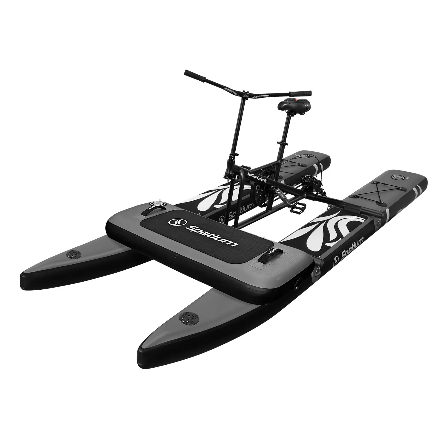 Spatium Overseas Warehouse Stock Foldable Adult Sea Water Pedal Bike Durable Inflatable Water Bike Bicycle For Easy Storage