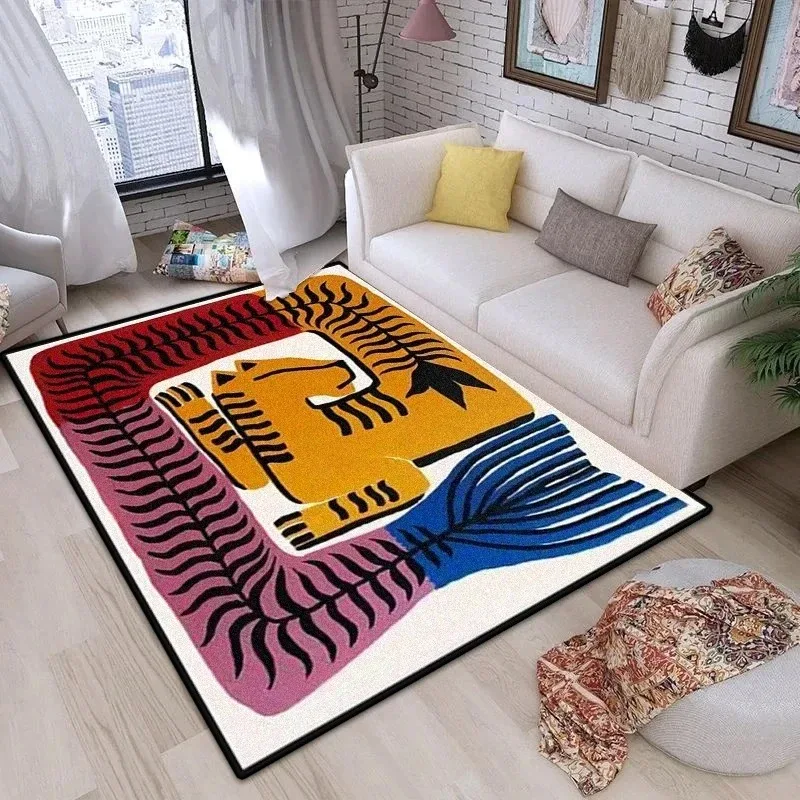 Carpet for Living Room Fashion Advanced Home Decoration Coffee Tables Bedroom Plush Mat Large Area Cloakroom Rug ковер Tapis INS