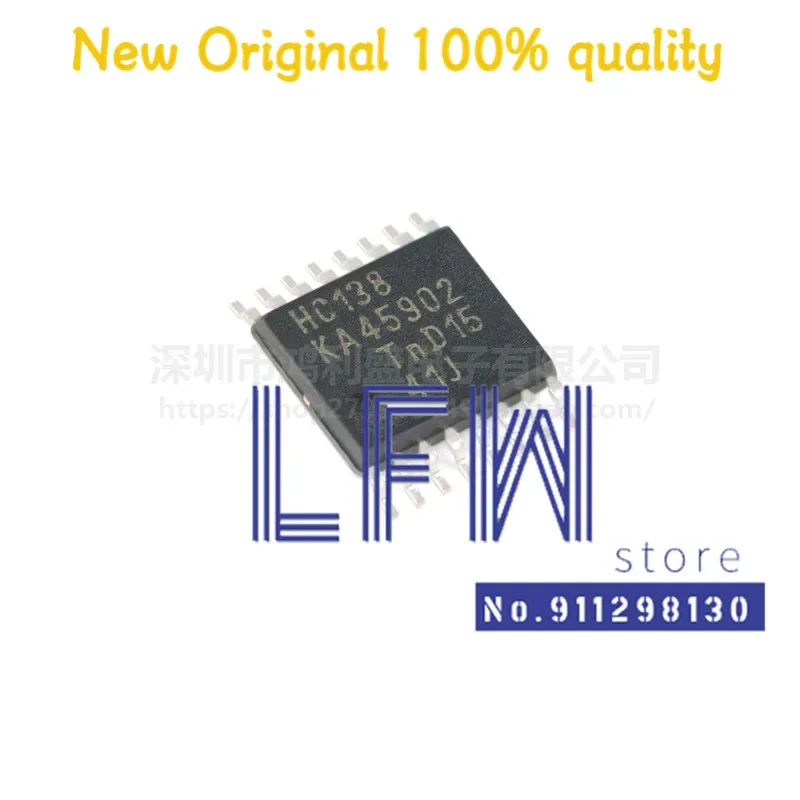 10pcs/lot 74HC138PW 74HC138 HC138 SN74HC138PWR TSSOP-16 Chipset 100% New&Original In Stock