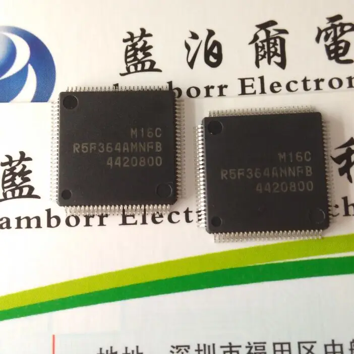 5pcs/lot R5F364AMNFB R5F364 QFP-100