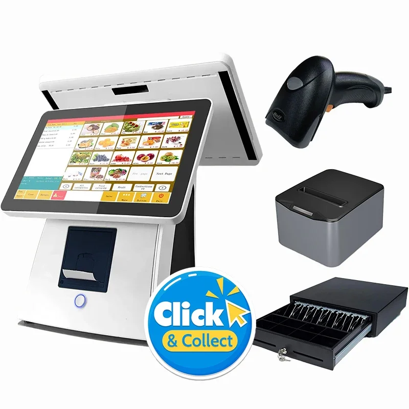 All-in-One Smart POS Professional Cash Register For Small Business POS System