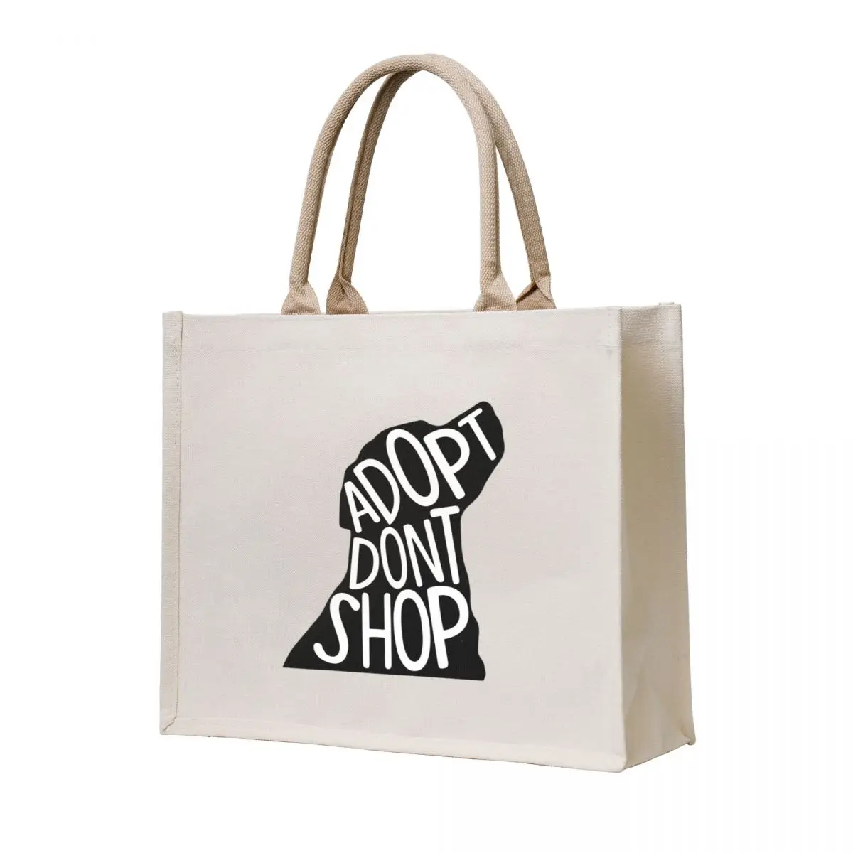 Adopt don't Shop Tote Bag Beach bag sacs de shopping Shopping bags