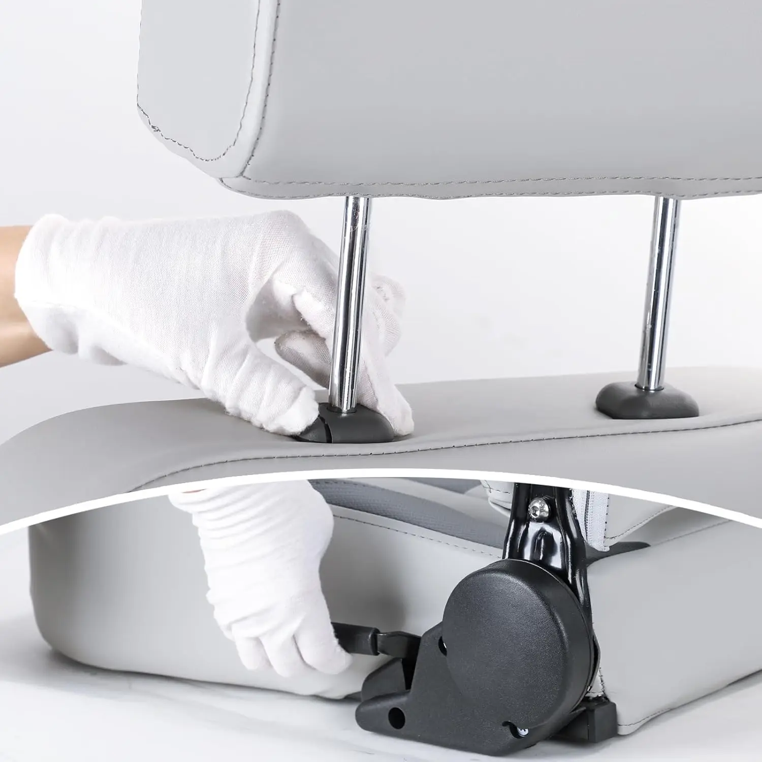 

New Arrival Customized Deluxe Captain Boat Seat Adjustable Marine Boat Sea