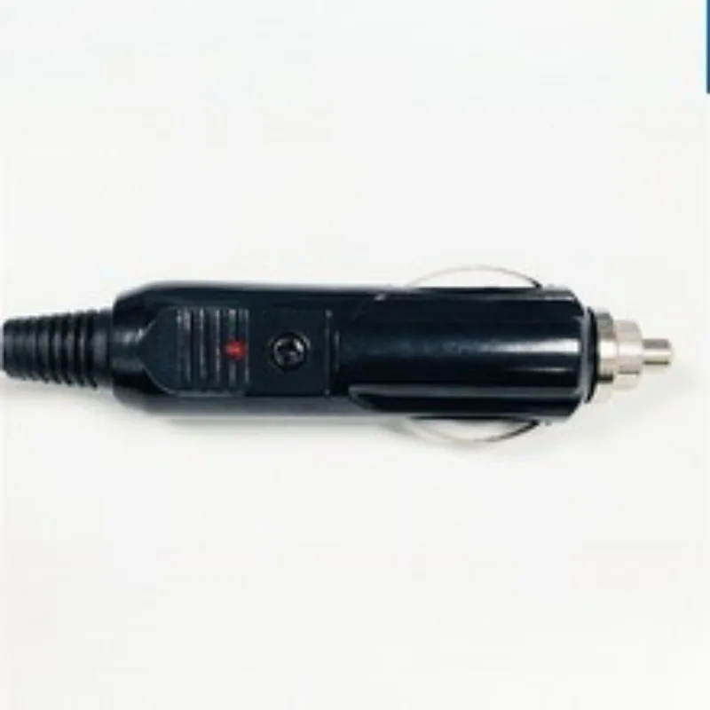 Popu 5pcs With LED Indicator Plug Power Charger Adapter Connector Fuse Converter Plug 12V To 24V Car Cigarette Lighter Plug Fuse