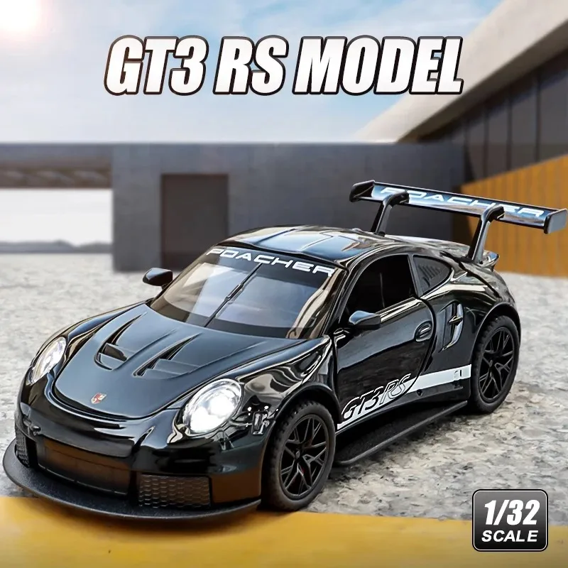 

1:32 GT3 RS сплав литая модель игрушечного автомобиля звук и свет детские игрушки коллекционные предметы подарок на день рождения