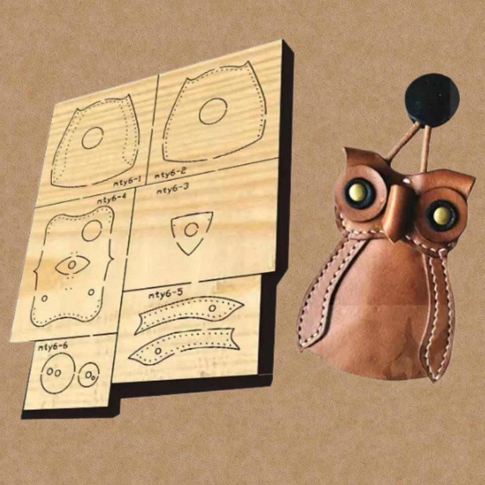 Creative Camera Shaped Card Bag Cutting Die, Custom DIY Knife Mould, Handmade Leather Craft Tools