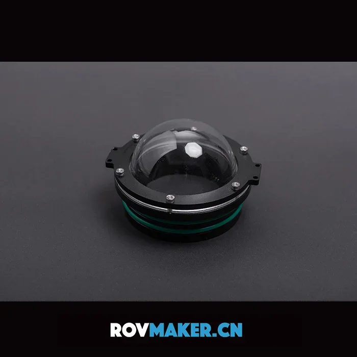 ROVMAKER Acrylic/PC Dome Cover Underwater Photography Gimbal Spherical Outer Diameter 90/110/130/160mm for ROV Robot