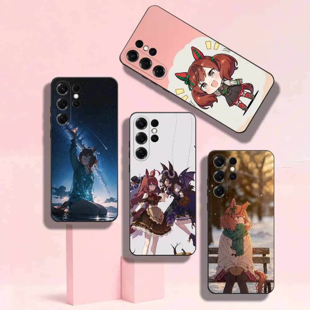 Uma M-Musume Agnes T-Tachyon Phone Case For Samsung S22,S24,S20,S25,S23,S30,S21,Ultra,Plus,Cover Custom TPU Protector Case