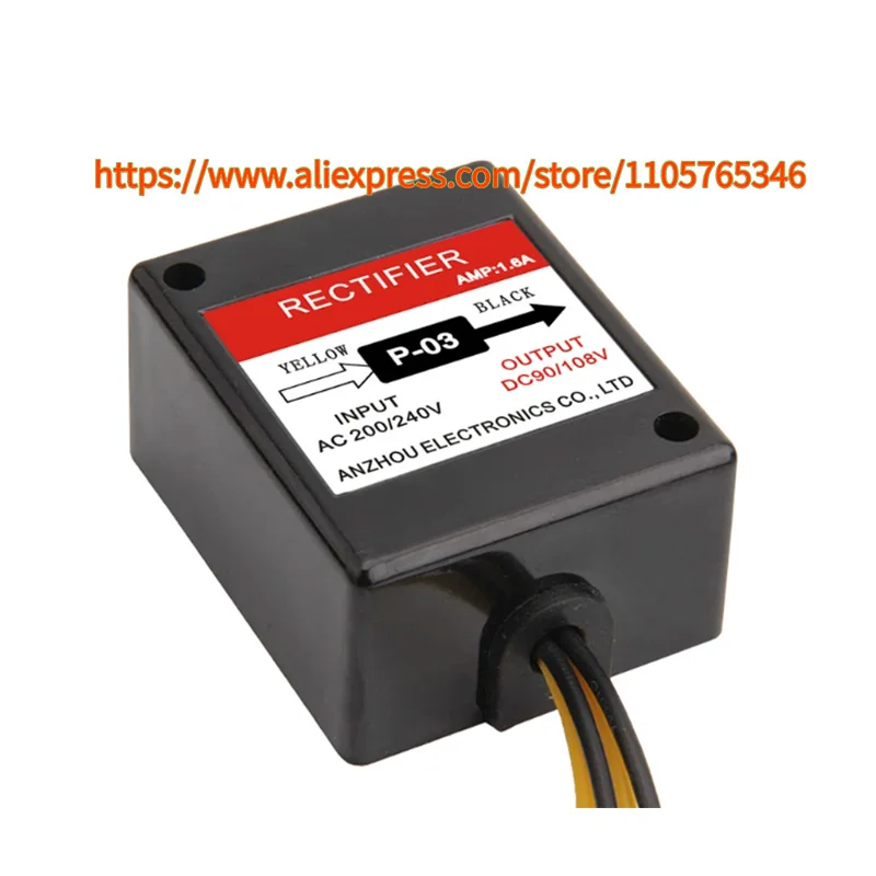 1pcs RECTIFIER P-03+P-03H Motor Brake Holding Rectifier Module Rectifier Device
