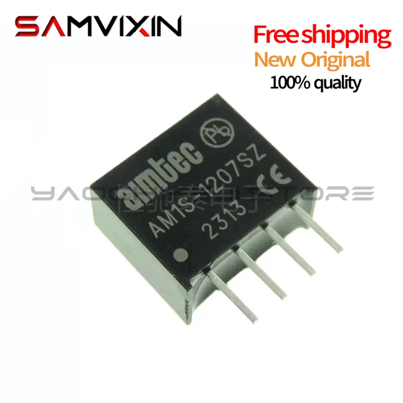 (10piece) 100% NEW AM1S-1207SZ AM1S-1207 DC-DC Power module in line with SIP-4 free delivery