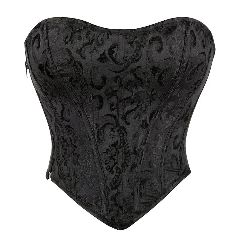 Steampunk Gothic Underbust Corset Vintage Bandage Bustier Sexy Tank Tops Shaping Lingerie Corsets Streetwear Fashion Clothing