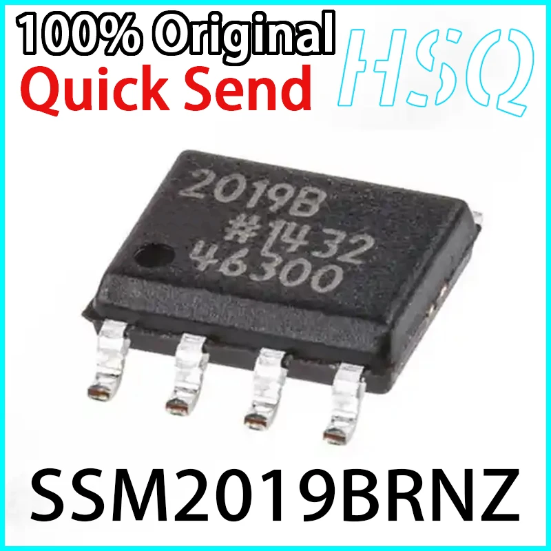 

2PCS New SSM2019BRNZ Screen Printed 2019B Package SOIC-8 Audio Power Amplifier Chip