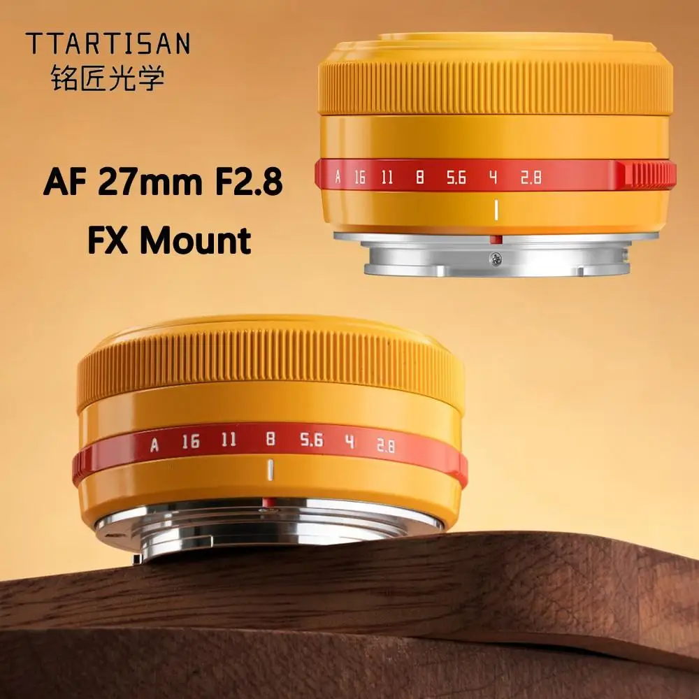 TTArtisan 27mm F2.8 APS-C Auto Focus Camera Lens For Sony E Nikon Z Fujifilm X Mount X-T30 II XT4 XT3 X-Pro3 X-Pro2 X-T2 XH1