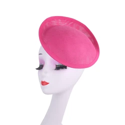 20CM Imitation SINAMAY Fascinator Base Fascinator Party Hats DIY Millinery Cocktail Headpieces Wedding Headwear Retail 1Pcs/Lot