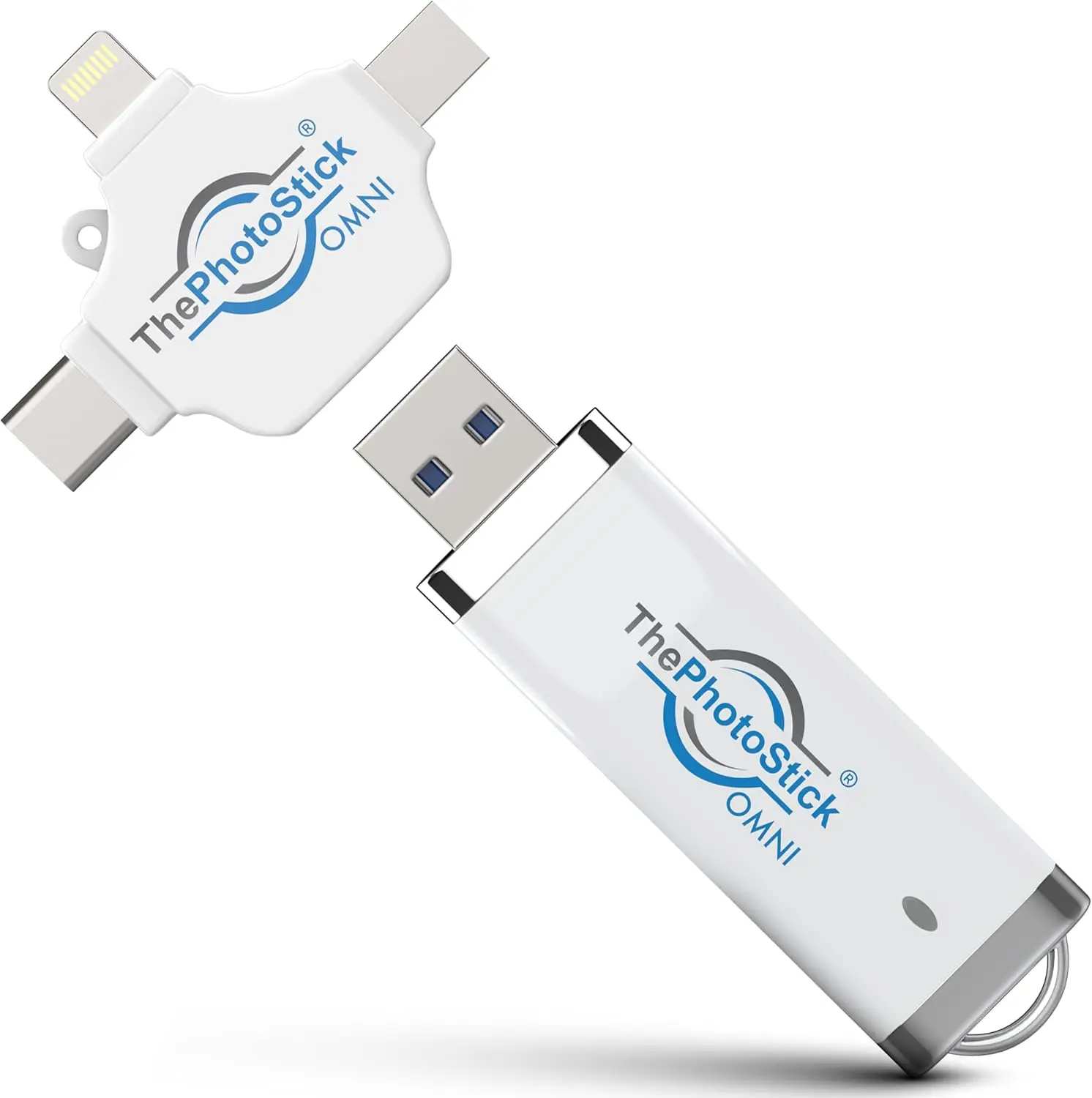 64GB USB Flash Drive for Automatic Photo & Video Backup, Compatible with iPhone, Android, Mac & PC