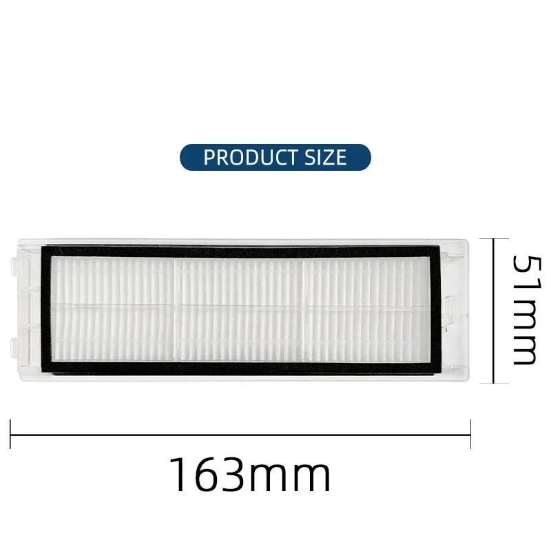 For XiaoMi Roborock S5 S50 S51 S55 S6 S60 S6 Pure Vacuum Cleaner Spare Parts HEPA Filter Mop Cloth Side / Main Brush Accessories