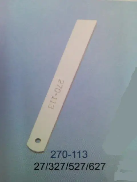 

1 шт. 270-113 лезвие нижнего ножа для Yamaha 27 327 527 627 аксессуары для оверлока швейной машины