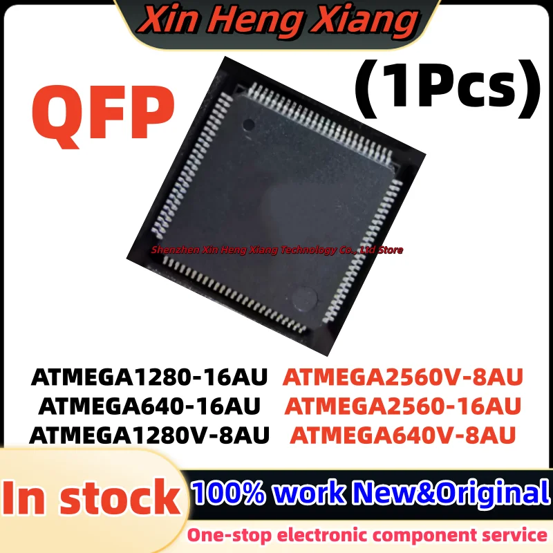 (1Pcs) ATMEGA1280-16AU ATMEGA1280V-8AU ATMEGA2560V-8AU ATMEGA640-16AU ATMEGA640V-8AU ATMEGA2560-16AU QFP