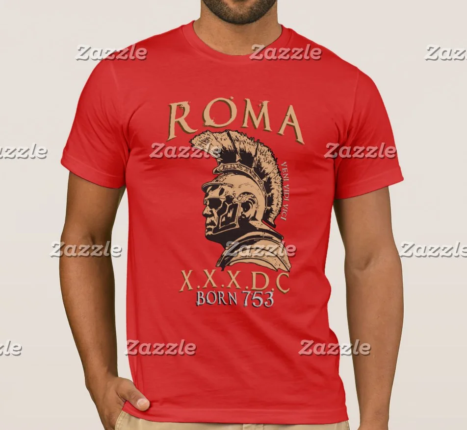 Famous Roman Centurion Lucius Roman Legion History T-Shirt 100% Cotton O-Neck Short Sleeve Casual Mens T-shirt Size S-3XL