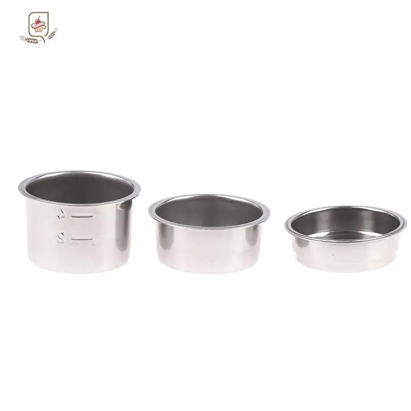 51mm 1/2/4 Cups Filter Replacement Filter Basket Semi-automatic Coffee Machine Spare Parts for Coffee Bottomless