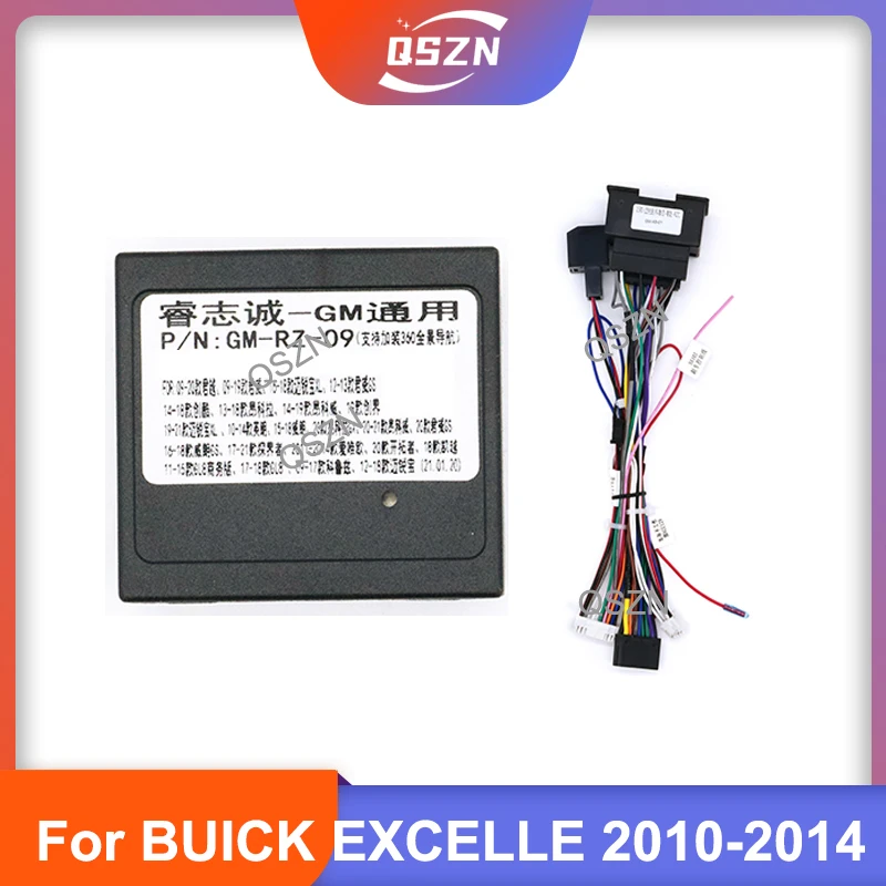 

Canbus box Adaptor Decoder For Buick Excelle 2010-2014 GL8 Regal 2009-2013 With 16Pin Wiring Harness Cable Android Car Radio