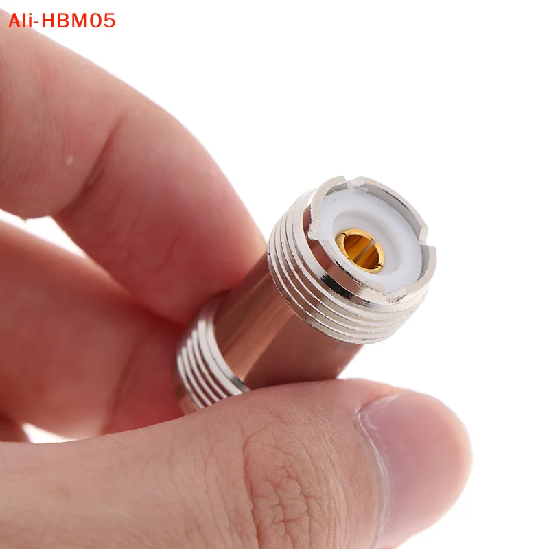 (HB05)1pc UHFKK M SL16 PL259 Female SO-239 To SO239 Female Jack In Series RF Coaxial Adapter Connector High Frequency Adapter RF