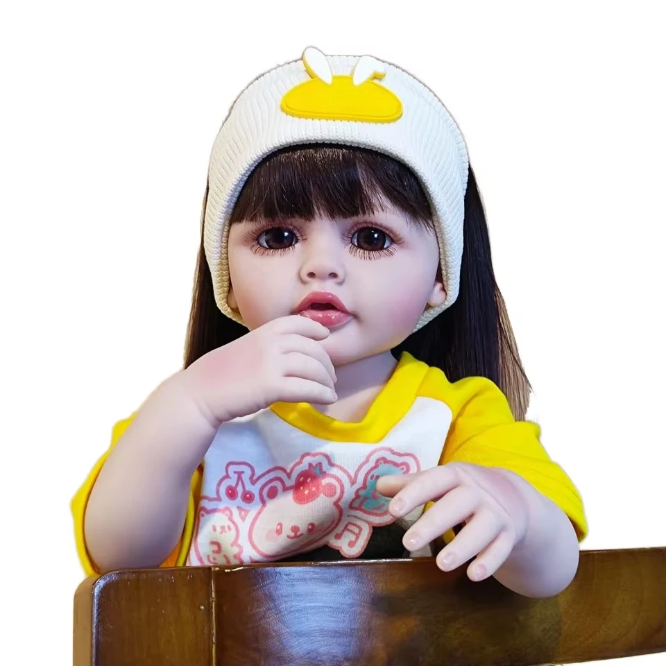 Bebe Dolls Kit Toys Recien Nacido Bebe Cuerpo Completo De Silicon Newborn Realistic Reborn Dolls Silicone