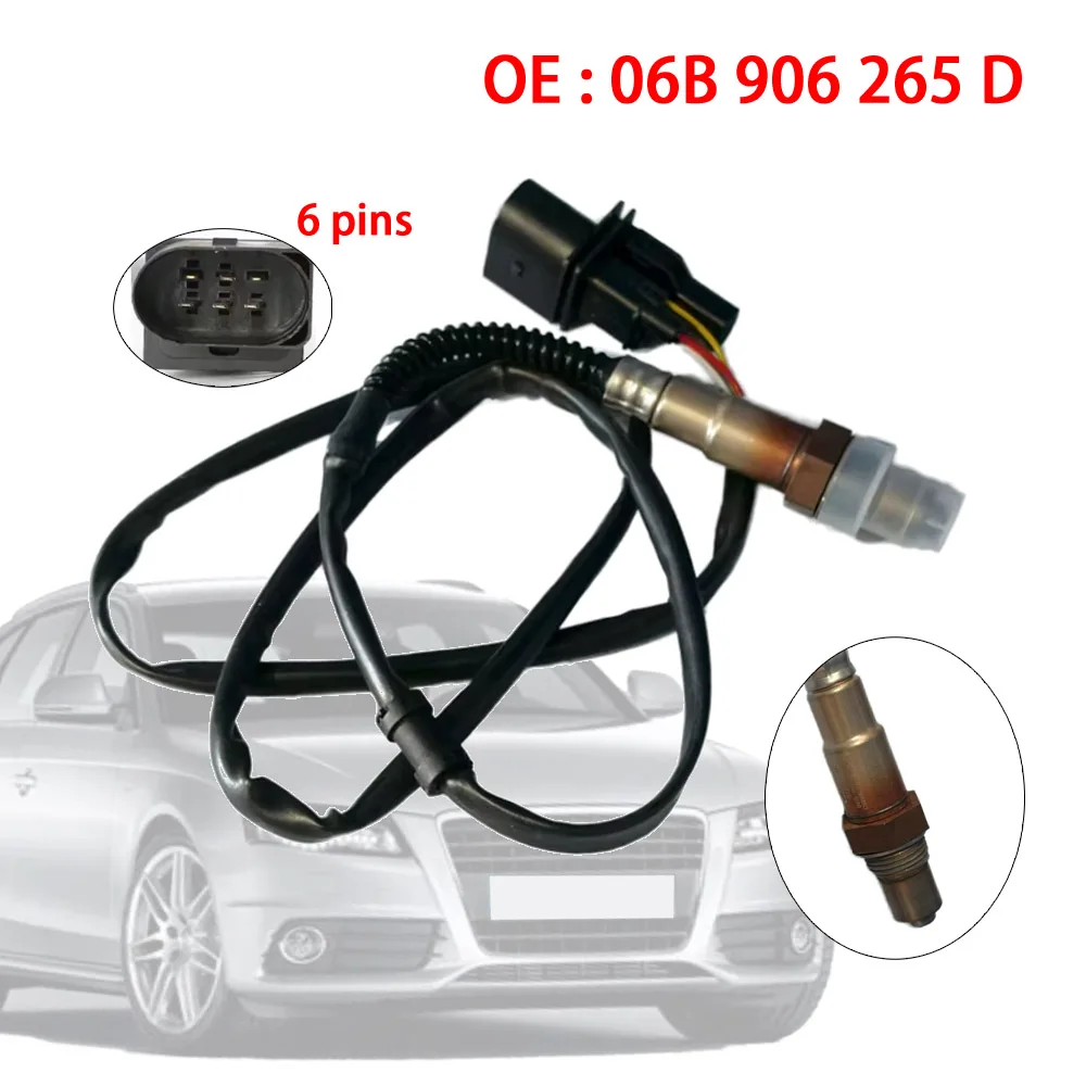 

Front Oxygen Sensor O2 Sensor 06B906265D OE Quality for Audi A4 A6 Avant VW PASSAT Skoda SUPERB 1.8 2.0 06B 906 265 D