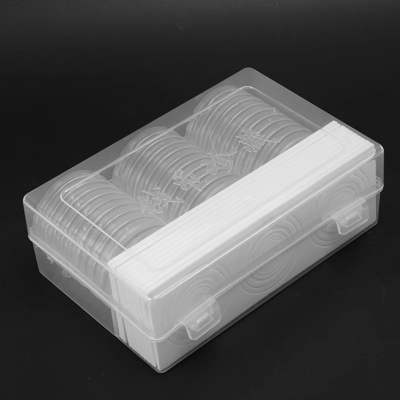 ПОЛНЫЙ держатель для монет-46 мм и защитная прокладка, держатель для монет, коробка для сбора монет (8 размеров, 30 шт.)