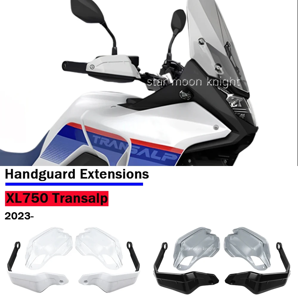 

XL750 NEW Motorcycle Handguard Extensions For Honda Transalp XL 750 2023-- Accessories Hand guard Deflectors Windshield Piece