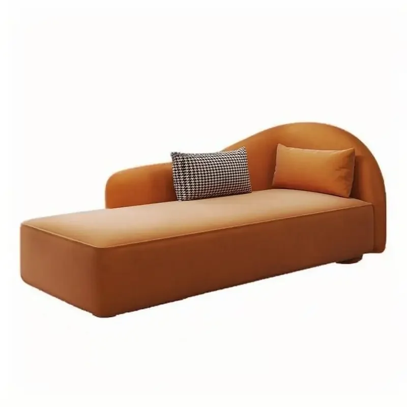 #Lounge Water Proof Sofa Minimalistic Armrest Nordic Puffs Living Room Sofas Bed Lazy Loveseat Divano Letto Home Furniture