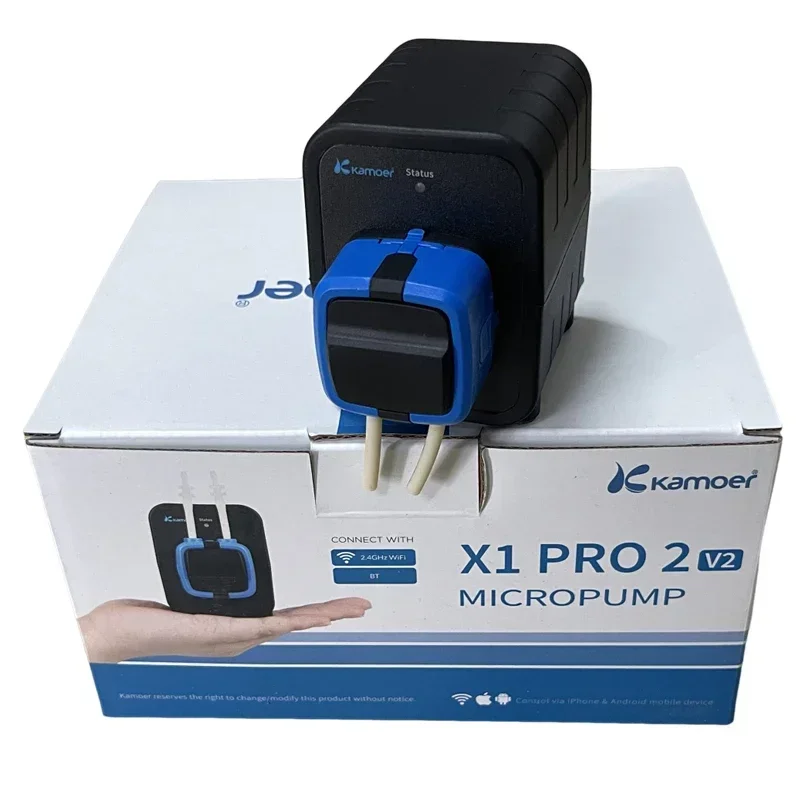 Kamoer X1 PRO 2 V2 Bluetooth WiFi Dosing Micro-pump with Peristaltic Pump for Aquarium