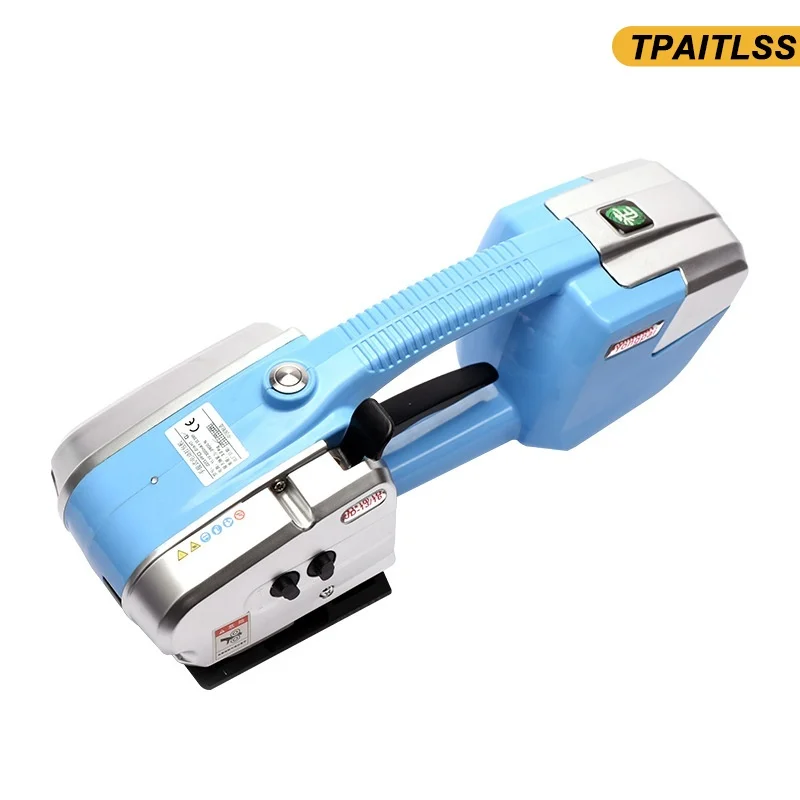 

Новая электрическая полипропиленовая батарея, инструменты для обвязки, упаковочная машина, простая в эксплуатации с ПЛК для пищевого текстиля, товарной упаковки