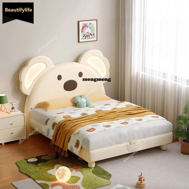 

D80 Белые Обычные Одноместные Детские Кровати Каркас Безопасности Простой Дизайн Современная Детская Кровать Дети Мальчики На Заказ Cama Infantil Мебель Для Дома