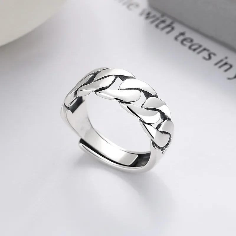 925 Sterling Silver Ring Vintage for Women Cassic Wedding Jewelry Engagement Bands Fine Christmas Gift Party High Quality gallery 4