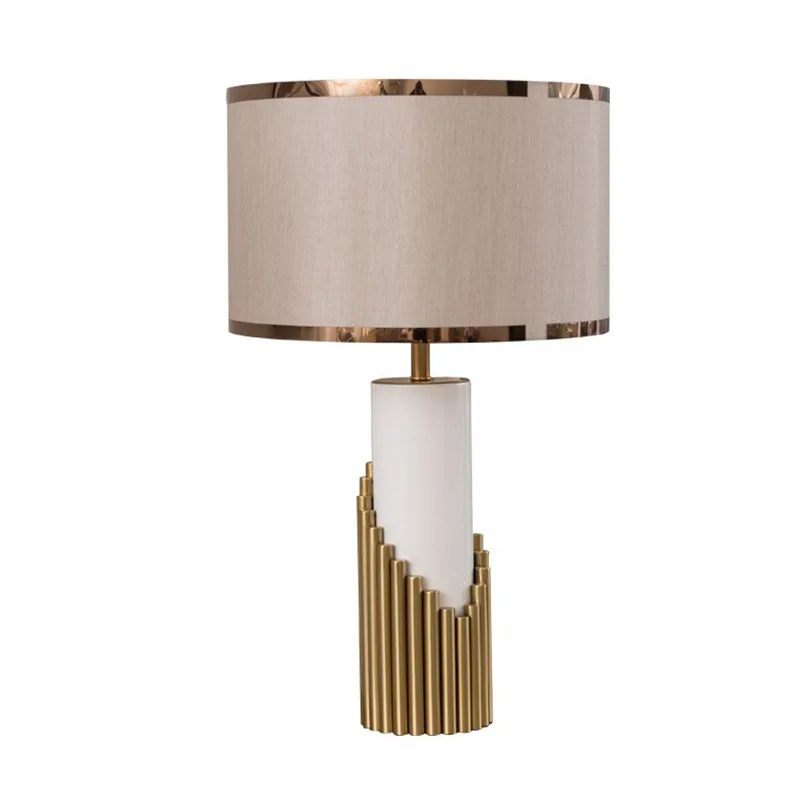 

SANXIANG New Design Fabric Lampshade Table Light Living Room Nordic Led Desk Light Showroom Bedroom Desk Lamp Modern Table Lamp