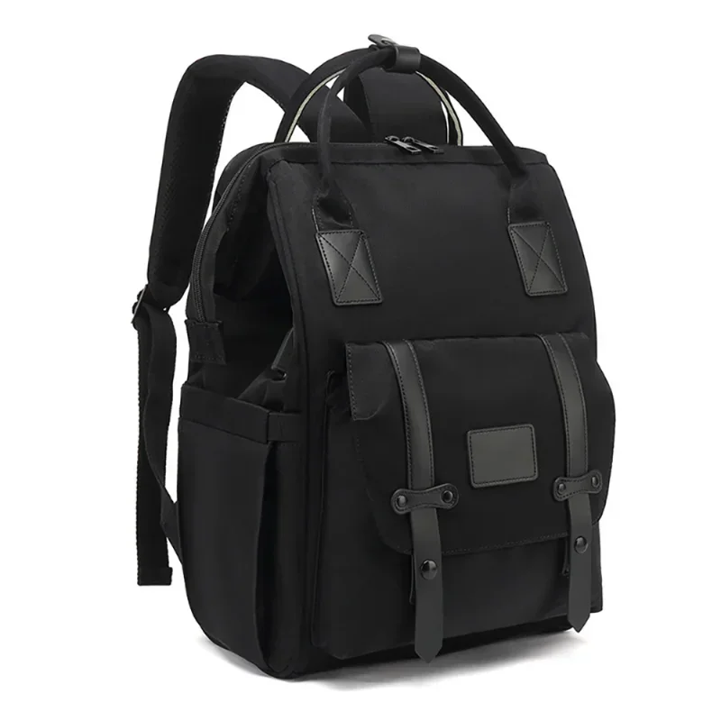 Bolsa de pañales para bebé, mochila de almacenamiento impermeable, bolso de viaje al aire libre, bolsa de maternidad para artículos de bebé, 2