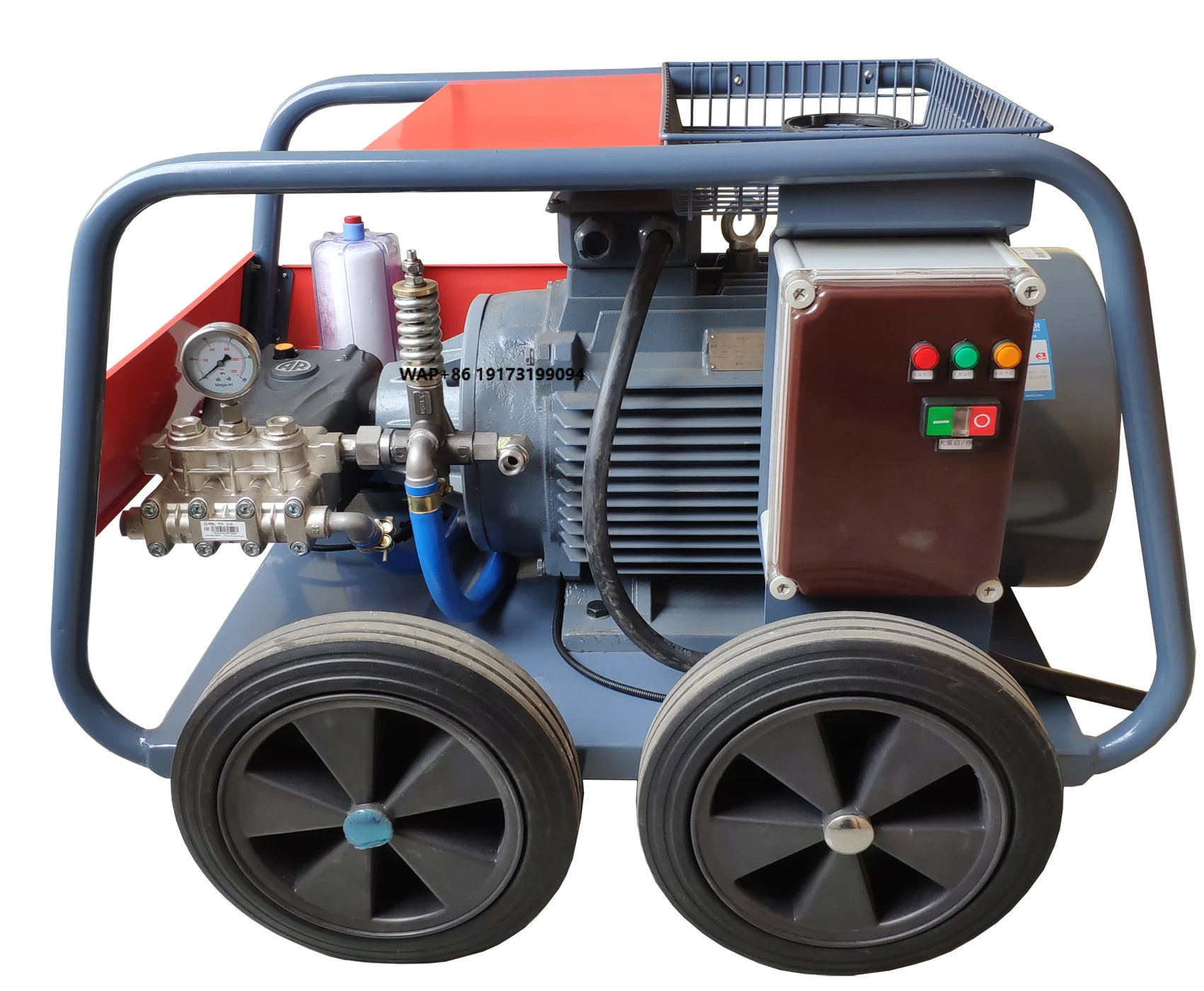 500bar 22Lpm 7250PSI Industrial Electric Heavy Duty Engine Block Parts Washer Machine High Pressure Water Cleaning Equipment