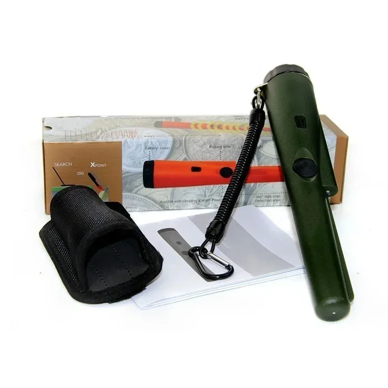 Metal detector portatile impermeabile portatile con asta di posizionamento professionale dell'oro, più venduto, nuovo